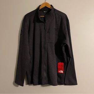 NWT North Face Skyline Jacket Draft King’s Men’s XXL Dark Gray Full Zip Fleece